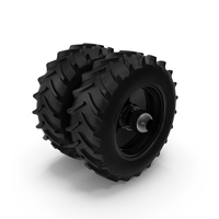 Good Year Tractor Twin Tire PNG & PSD Images