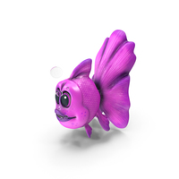 Pink Cartoon Goldfish PNG & PSD Images