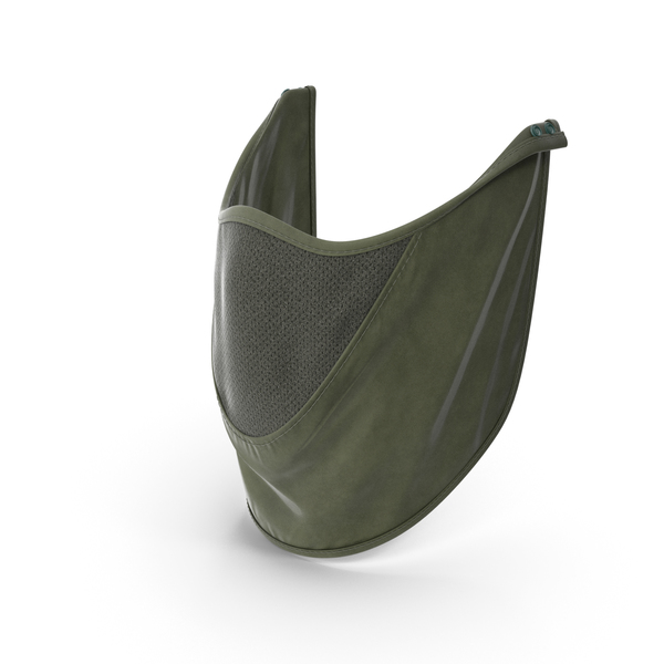 Green Face Cover Mask PNG & PSD Images