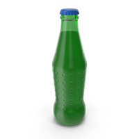 Green Glass Bottle PNG & PSD Images
