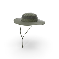 Green Outdoor Fishing Hat PNG & PSD Images