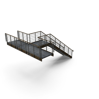 Metal Staircase PNG & PSD Images