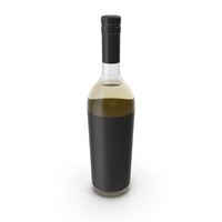 White Wine Bottle PNG & PSD Images