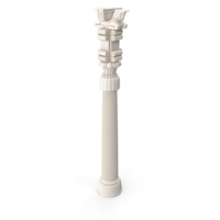 Persian or Persepolitan Column PNG & PSD Images