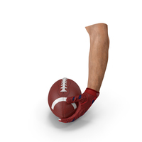 Hand Holding American Football Ball PNG & PSD Images