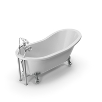 Vintage Bathtub Kent White Coated PNG & PSD Images