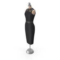 Dress On a Mannequin PNG & PSD Images