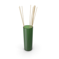 Decorative Glass Tube Vase PNG & PSD Images