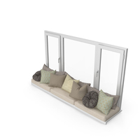 Window Seating PNG & PSD Images