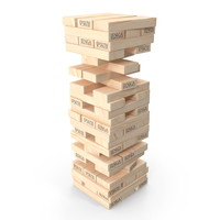 Jenga Tower PNG & PSD Images