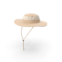 Khaki Outdoor Fishing Hat PNG & PSD Images