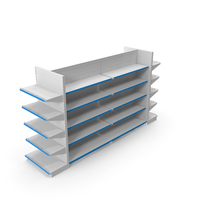 Supermarket Shelves Display PNG & PSD Images