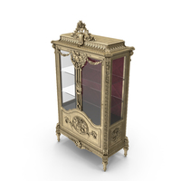 Luxury Display Cabinet PNG & PSD Images