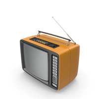 Retro TV and Radio Receiver PNG & PSD Images