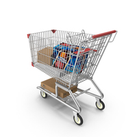 Supermarket Shopping Cart PNG & PSD Images