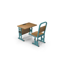 Adjustable School Desk PNG & PSD Images