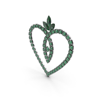 Green Emerald Crystal Jewelry PNG & PSD Images