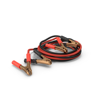 Heavy Duty Four Gauge Booster Cables PNG & PSD Images