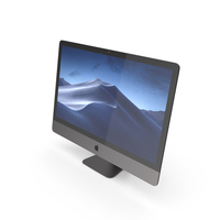 iMac Retina 5K Display Black PNG & PSD Images