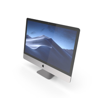 iMac Retina 5K Display Silver PNG & PSD Images