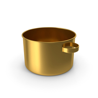Gold Pot No Cup PNG & PSD Images