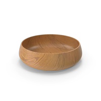 Wooden Soup Bowl PNG & PSD Images