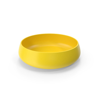 Soup Bowl Yellow PNG & PSD Images