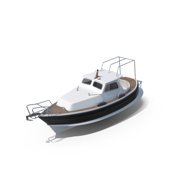 Traditional Small Sea Motor Boat PNG & PSD Images