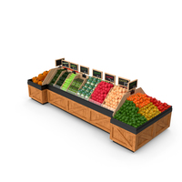 Vegetable Display PNG & PSD Images