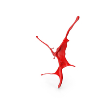 Abstract Red Paint Splash PNG & PSD Images
