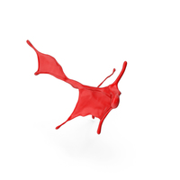 Abstract Red Paint Splash PNG & PSD Images