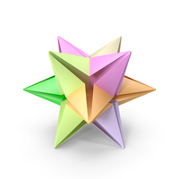 Origami Star PNG & PSD Images