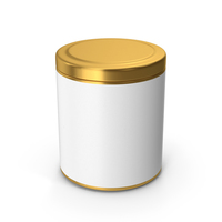 Kitchen Jar Gold PNG & PSD Images