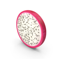 Dragon Fruit Slice PNG & PSD Images