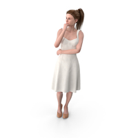 Woman Ponder PNG & PSD Images