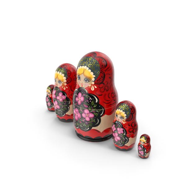 Russian Matryoshka Doll PNG & PSD Images