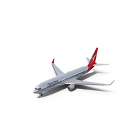 Qantas BOEING 737 PNG & PSD Images
