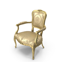 Louis XV Chair PNG & PSD Images