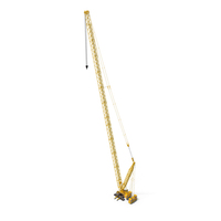 Liebherr LR 1600 2 HSDB 144m Yellow PNG & PSD Images
