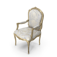 Cappellini Louis XV Armchair PNG & PSD Images