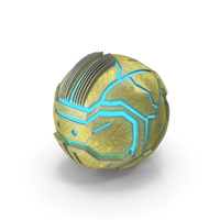 Techno Sphere Glow Textured PNG & PSD Images