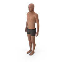 Athletic Man Standing PNG & PSD Images