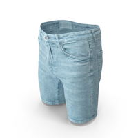 Men's Shorts  Light Blue PNG & PSD Images