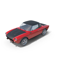 Fiat 124 Abarth Rally 1973 PNG & PSD Images