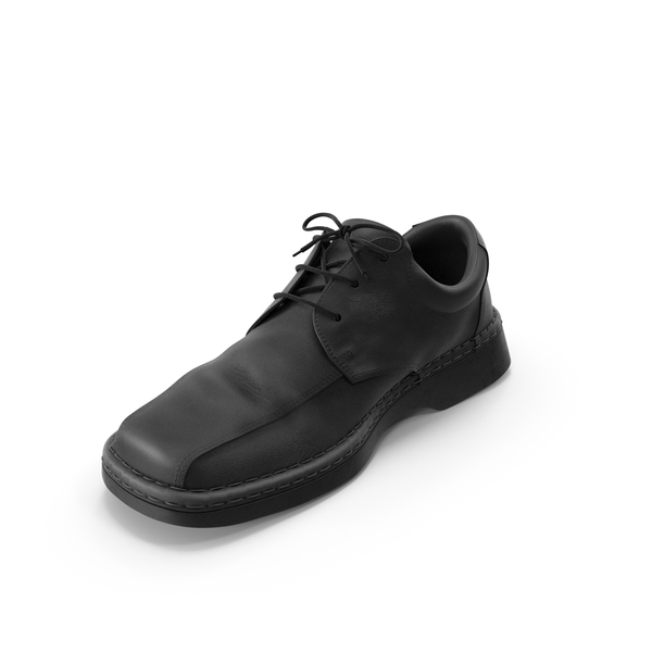 Men's Shoes Black PNG & PSD Images