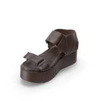 Women's Sandals Brown PNG & PSD Images