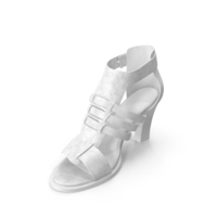 Women's Sandals White PNG & PSD Images