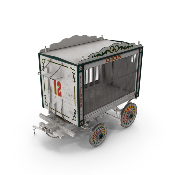 Antique Circus Wagon PNG & PSD Images
