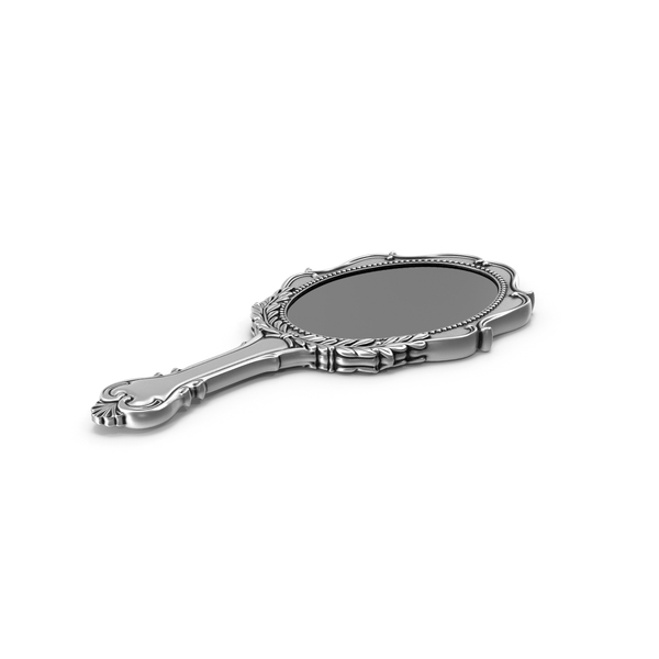Antique Style Handheld Mirror PNG & PSD Images