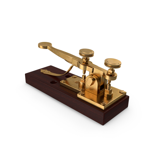 Antique Telegraph Key PNG & PSD Images
